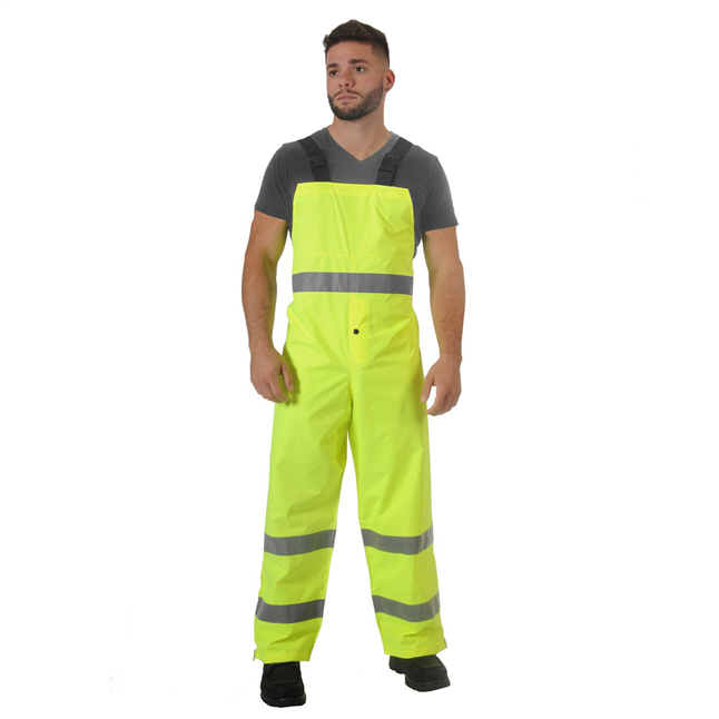 Illuminator™ Class E, Breathable 75 Denier Ripstop Rain Bib