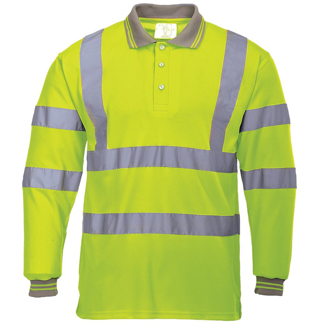 Portwest® S277 Class 3 Long Sleeve Polo Shirt