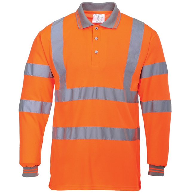 Portwest® S277 Class 3 Long Sleeve Polo Shirt