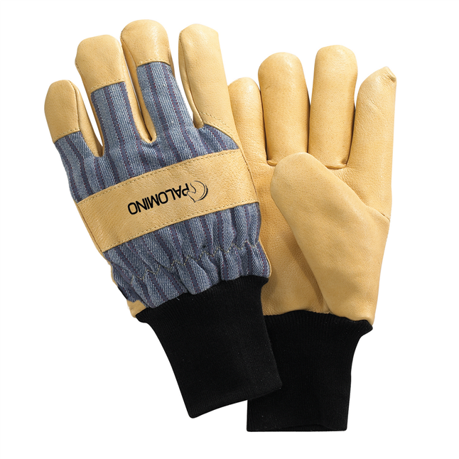 Palomino® Pigskin Palm Gloves, Thermal Insulation, Knit Wrist