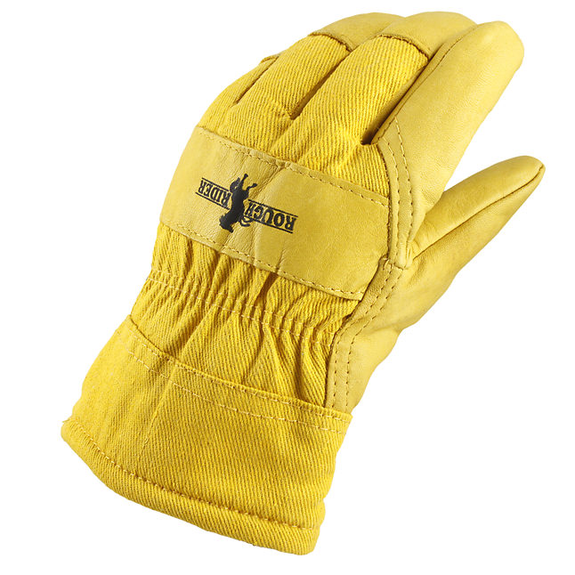 Rough Rider® Insulated Grain Leather Palm Gloves, Comfort Cuff