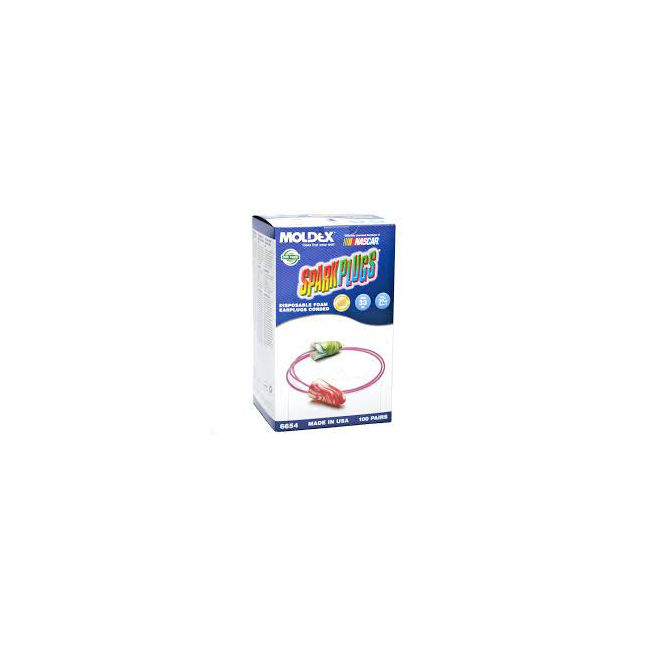 Moldex SparkPlugs® Disposable Earplugs – NRR 33dB