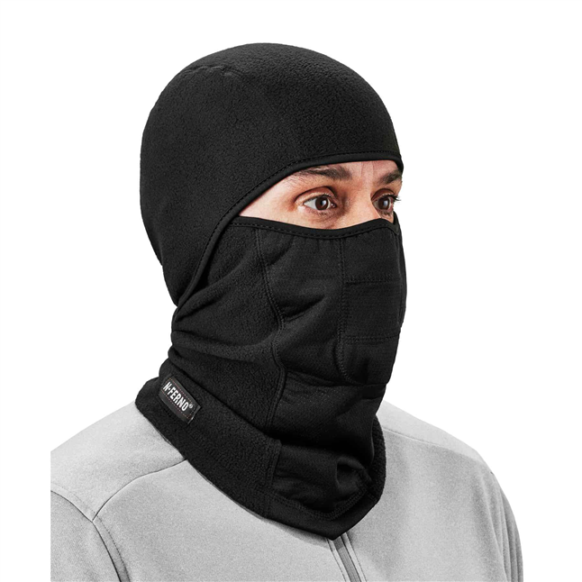 Ergodyne N-Ferno 6823 Balaclava Face Mask, Wind-Proof, Hinged Design Main Image