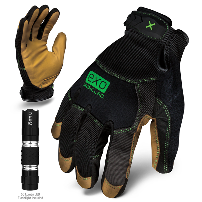 Ironclad® Exo Modern Leather Palm Gloves