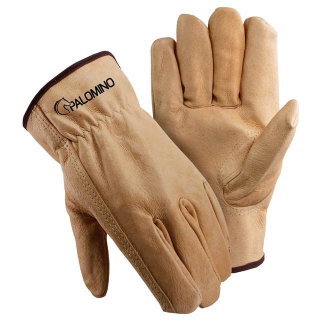 Palomino® Pigskin Drivers Gloves, Elastic Back