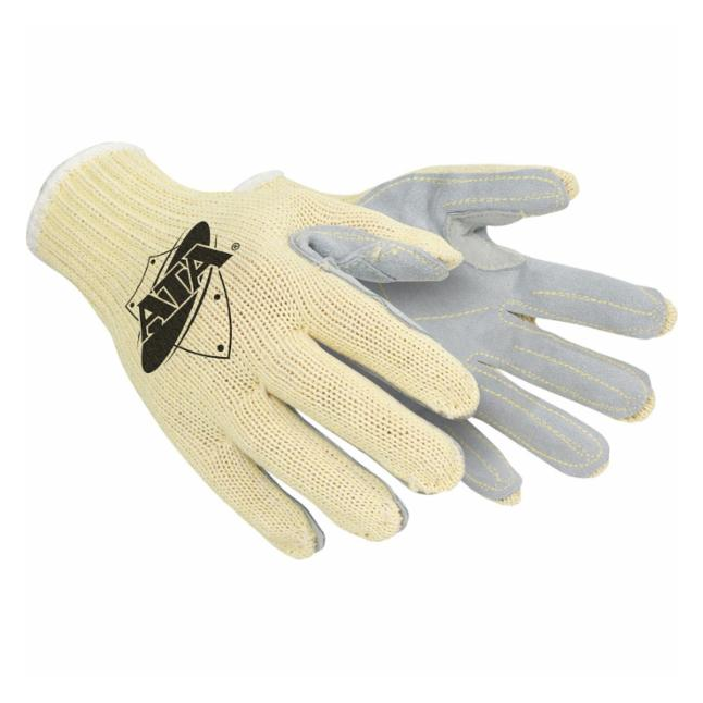 PIP Boar Hog™ ATA® Cut Level A6 Blended Glove with Split Cowhide Leather Palm, Knit Wrist