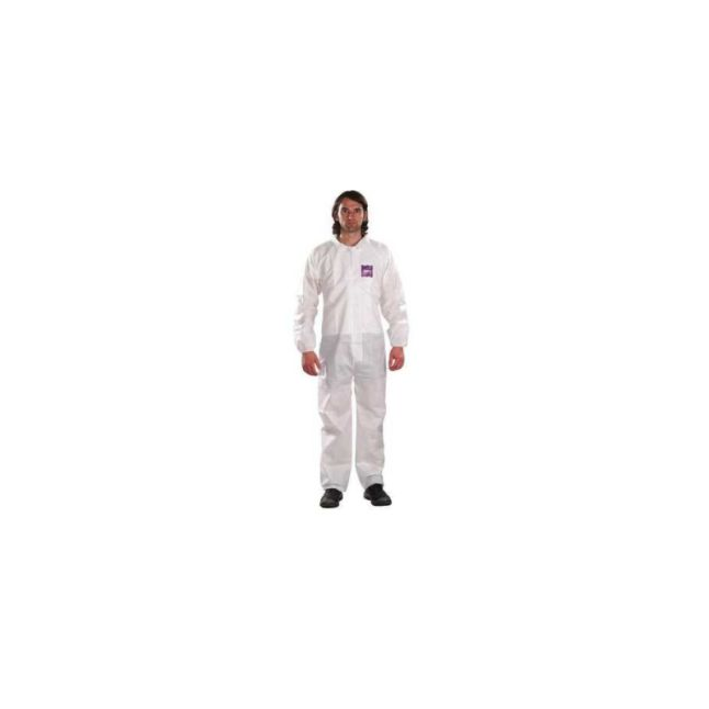 Ansell AlphaTec® 1500 Series Model 100 Coverall with Elastic Waist, Wrist, and Ankles