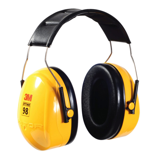 3M™ PELTOR™ Optime™ 98 Over-the-Head Earmuffs, 25dB