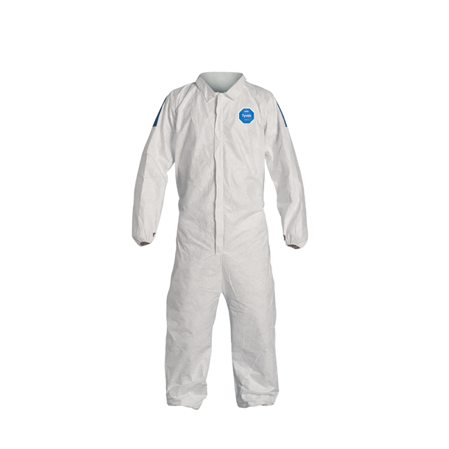 DuPont™ Tyvek® 400 DDuPont™ Tyvek® 400 D. Coverall. Comfort Fit Design. Collar. Elastic Wrists and Ankles.