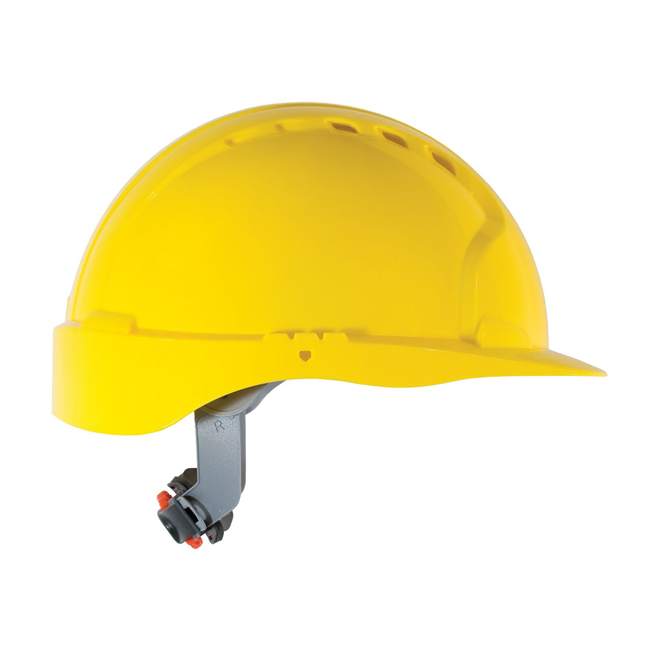 JSP® Vented Hard Hat w/ Wheel Ratchet Adjustment