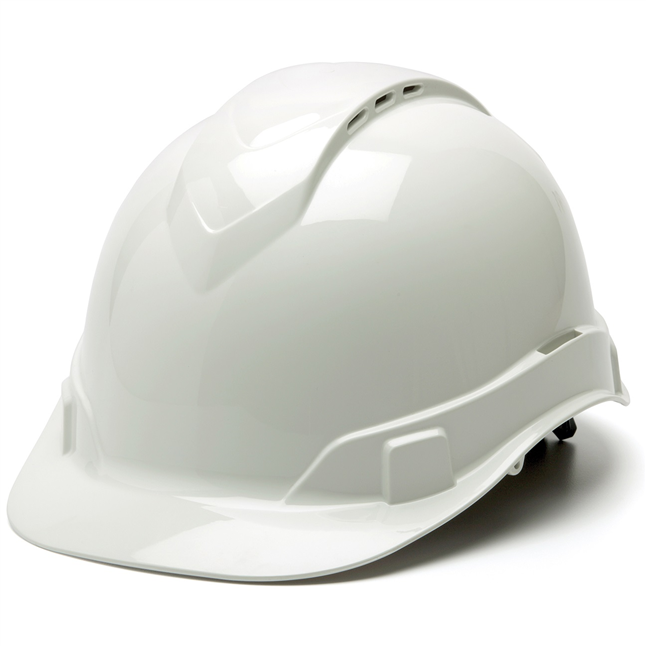 Pyramex Ridgeline® Vented Hard Hat, Ratchet Suspension