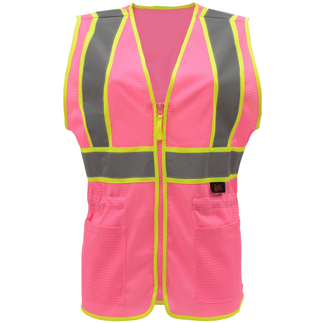 GSS High Visibility Mesh Ladies' Safety Vest