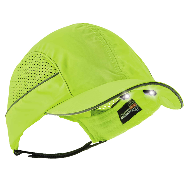 Ergodyne 8960 Bump Cap with LED Lights