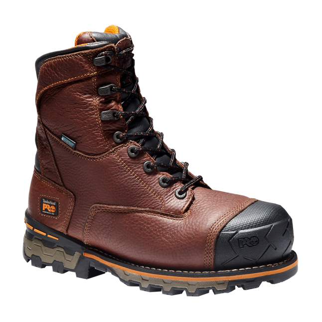 Timberland PRO® Men's 8" Insulated Boondock Waterproof Composite Toe Boot