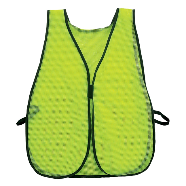 Galeton® Mesh Safety Vest, Fluorescent Green