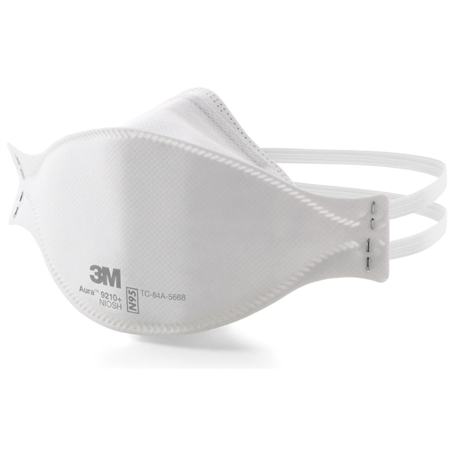 3M™ 9210+ Aura™ N95 Particulate Respirator, 20/Box