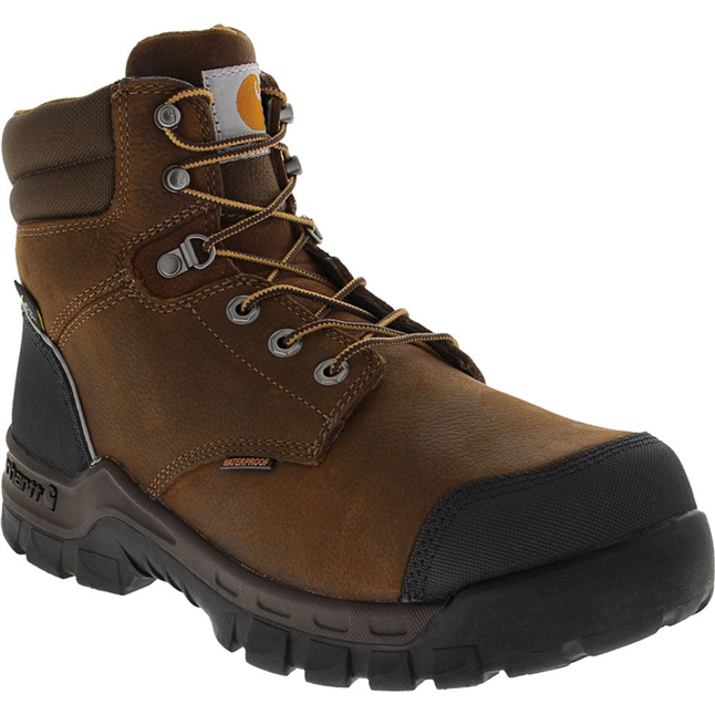 Carhartt Men's 6" Rugged Flex Waterproof Met Guard Composite Toe Work Boot