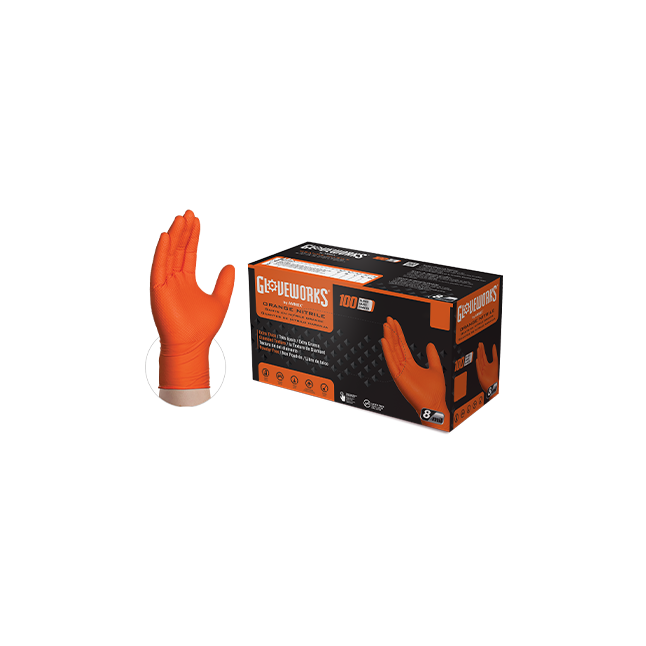 Gloveworks nitrile gloves
