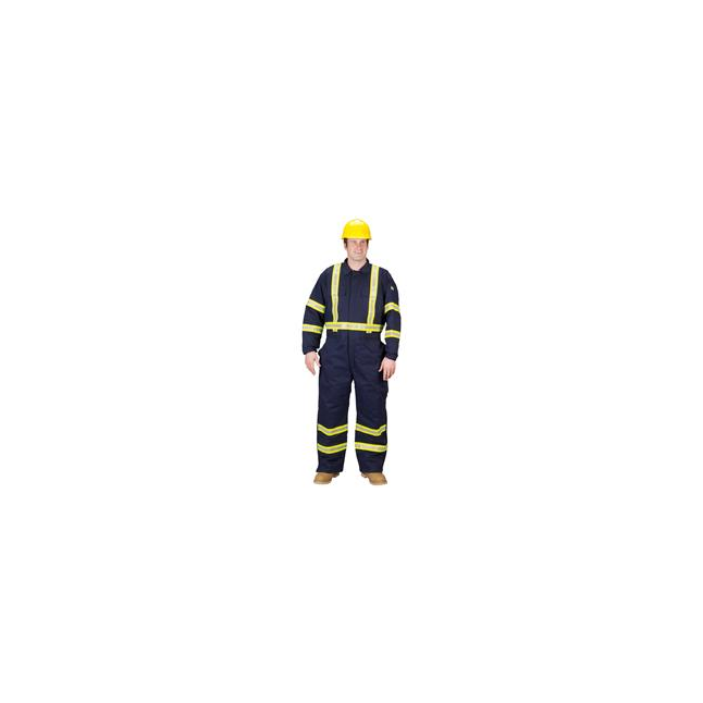 Lakeland Insulated FR Reflective Coveralls, 55 cal/cm2