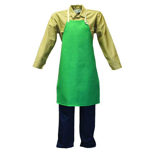 FR Sateen Cotton Welder's Bib Apron, 24" X 36"