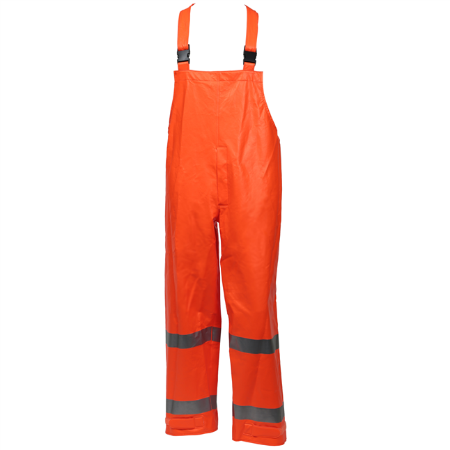 Tingley Eclipse™ Class E FR Rain Bib Overalls with Snap Fly Front, 8.7 cal/cm2