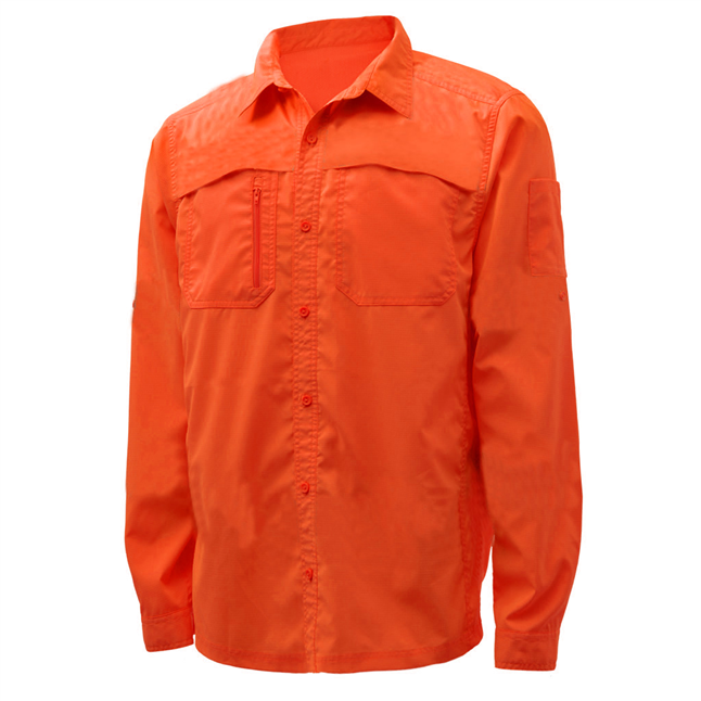 GSS Hi Viz Rip-Stop Lightweight Button Down Shirt | DiVal