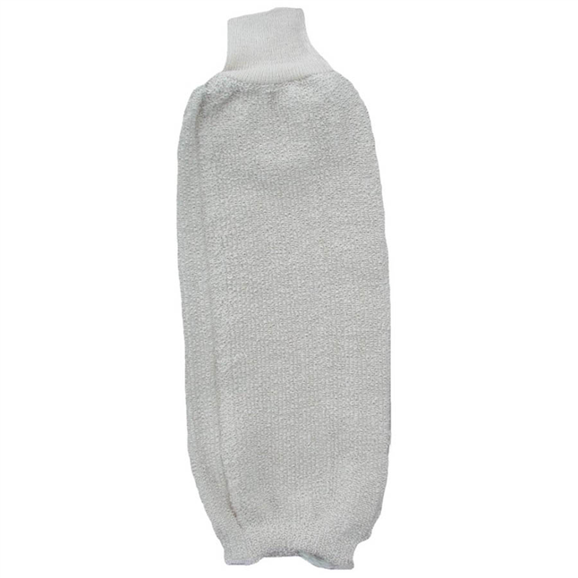 Cotton Terry Knit Protective Sleeves with Knit Wrist, 18", Made in USA, Pair