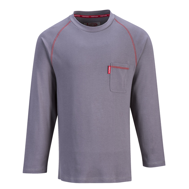 Portwest® FR01 Bizflame Crew Neck Long Sleeve FR Shirt