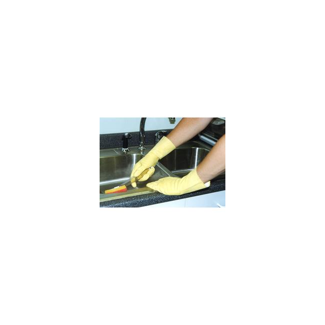 Flock Lined 12" Latex Gloves