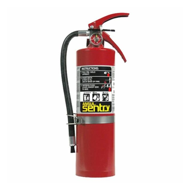 Ansul Sentry Stored Pressure Dry Chemical Extinguisher, 5 lb. ABC
