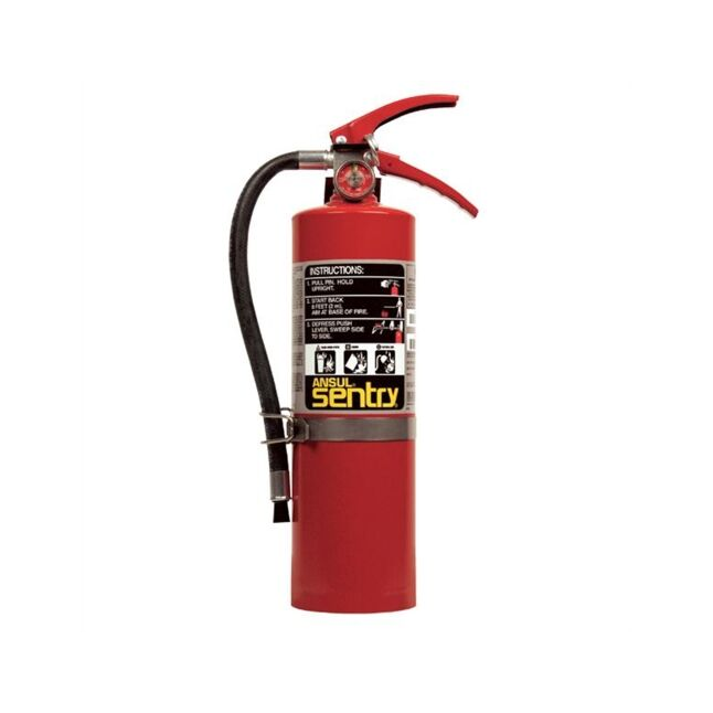 Ansul Sentry Stored Pressure Dry Chemical Extinguisher, 5 lb. ABC W/Hanger Hook