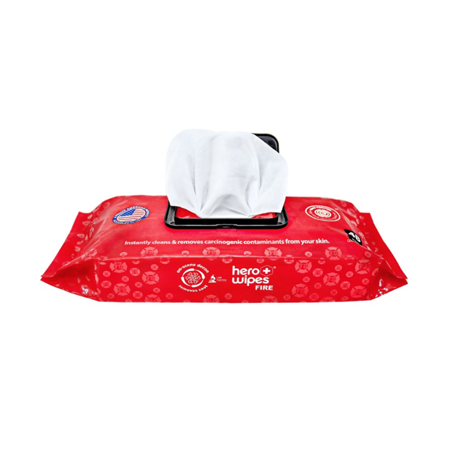 Hero Wipes® XL Body Wipes Pouch with Lid