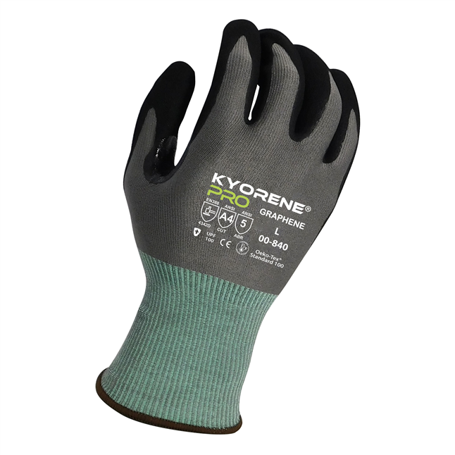 Armor Guys Kyorene® Pro ANSI Cut A4, Foam Nitrile, 18 gauge Knit Glove Main Image
