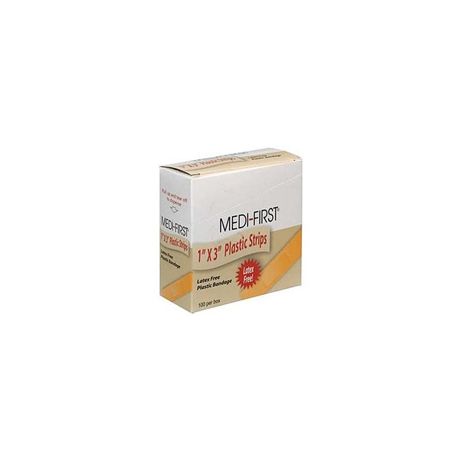 Med-First® Plastic Strip Bandages