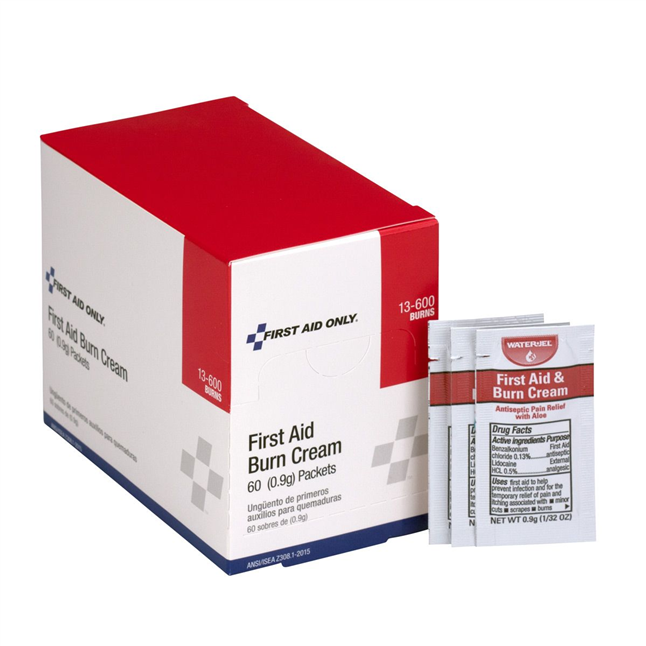 First Aid Only® Burn Cream, 0.9g