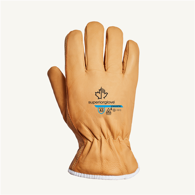 Endura® AR/FR CAT 4 Cut Level A5 Kevlar® Lined Waterstop™ Oilbloc™ Goatskin Leather Driver Gloves