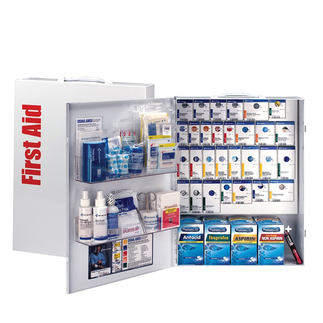 First Aid Only® SmartCompliance® Portable Food Service First Aid Cabinet, 150 Person