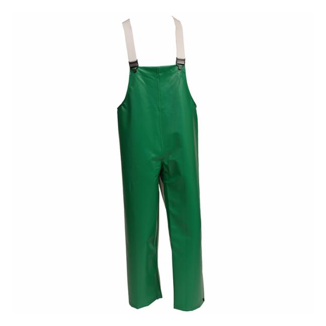 Safetyflex® PVC Rain Bib Overall, Green