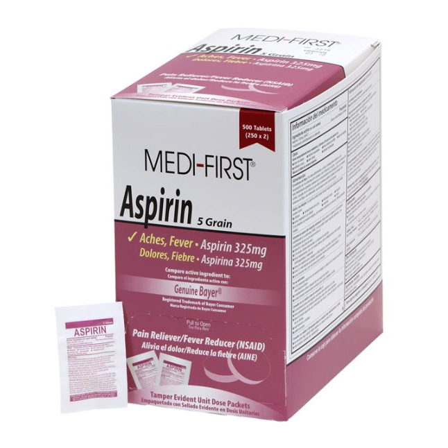 Medique Medi-First® Aspirin, 325mg