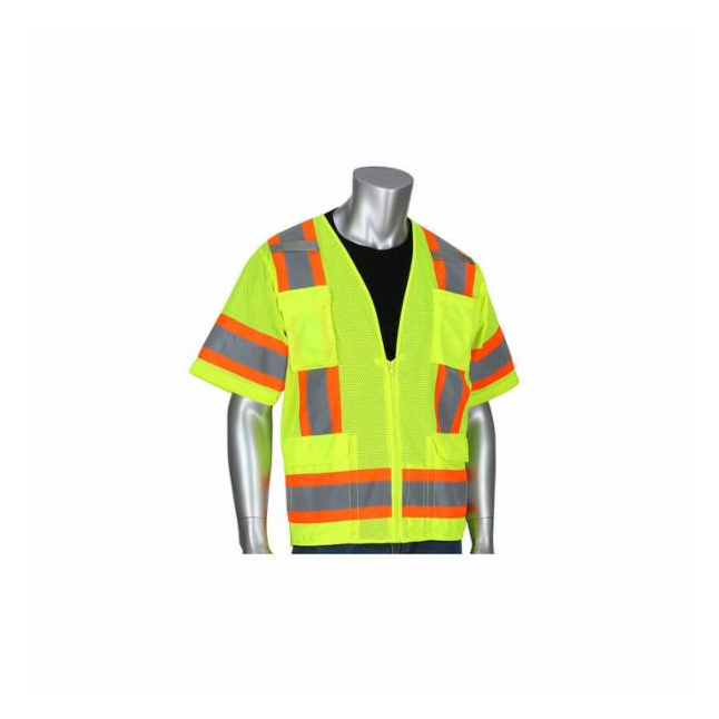 PIP ANSI Type R Class 3 Two-Tone Mesh Surveyors Vest