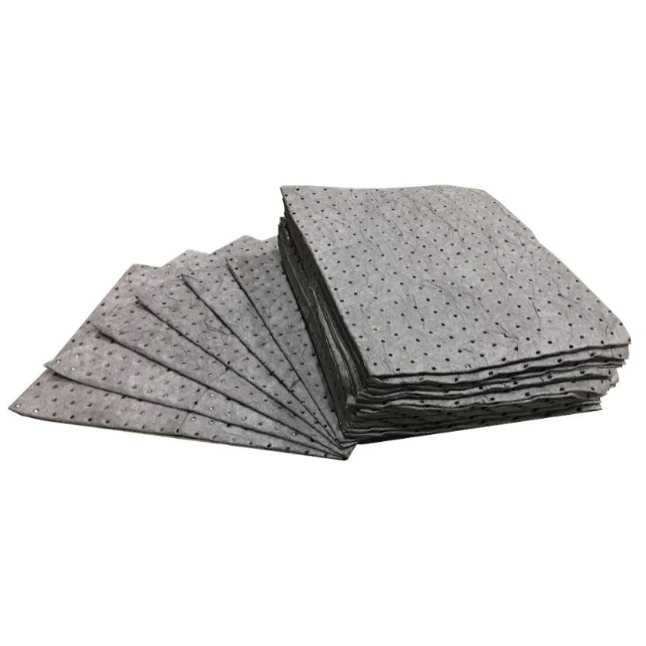 DiVal Oil Universal Lightweight 15" x 18" Fine Fiber Pads