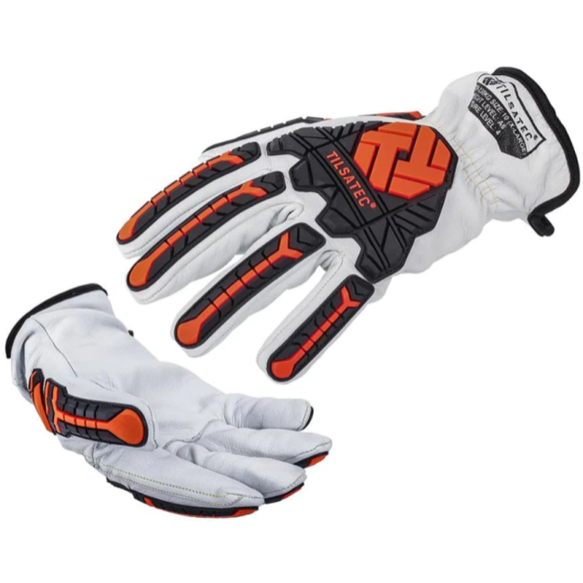Tilsatec Cut Level A6 Leather, Impact Glove