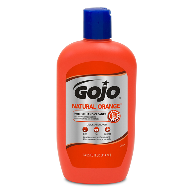 GOJO® 0957-12 NATURAL* ORANGE™ Pumice Hand Cleaner