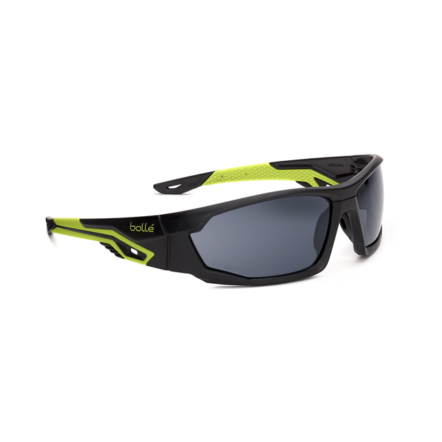 Bolle MERPSF Mercuro Safety Glasses, Anti-Fog Smoke Lens