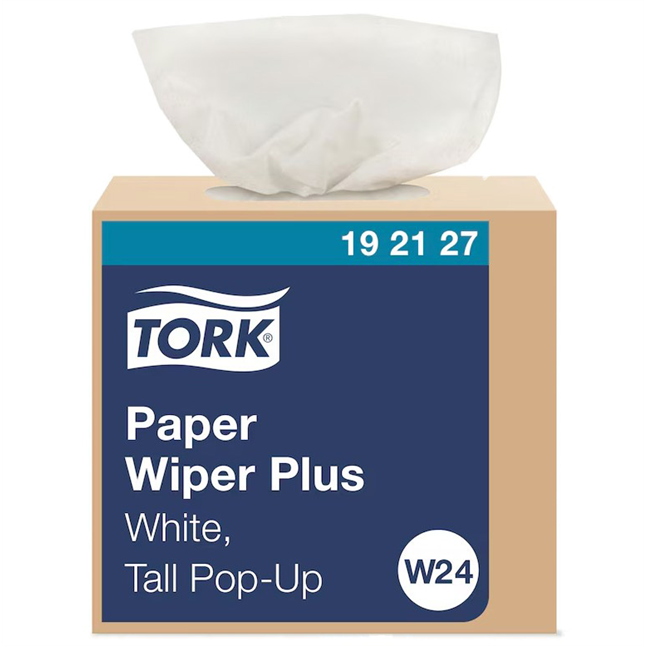 Tork Paper Wiper Plus, 100 wipers per box
