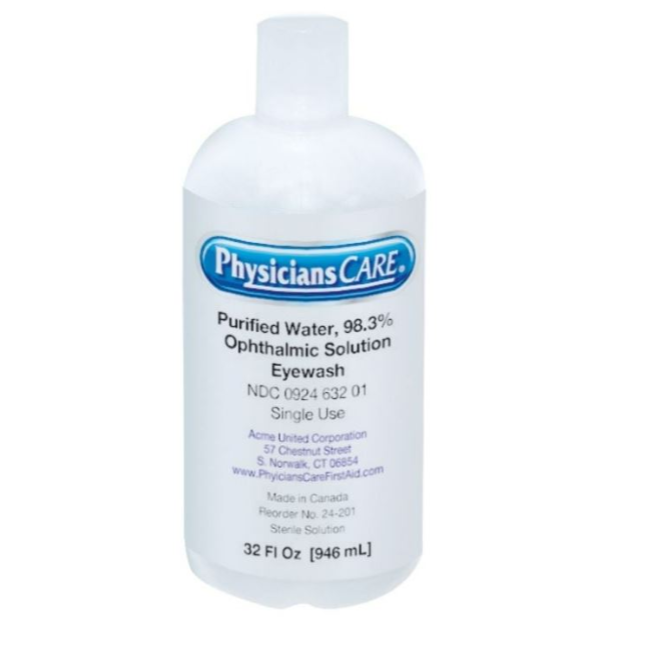 Pac-Kit 24-201-001 32 Oz Eye Flush Bottle