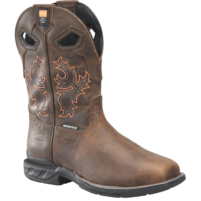 Double H Men's 11" Redeemer Waterproof Met Guard Composite Toe Work Boot