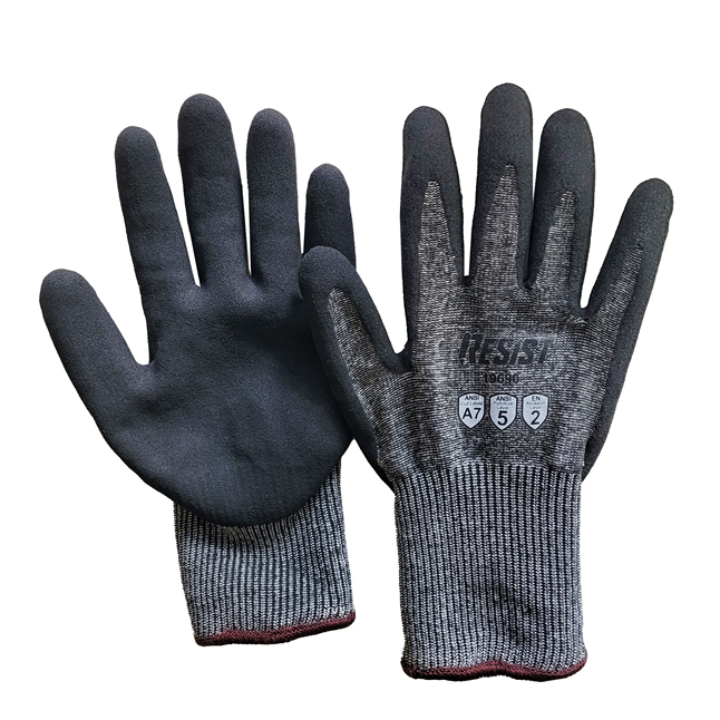 RESIST™ 13 Gauge Insulated Cut Resistant Sandy Latex Palm Coated Gloves