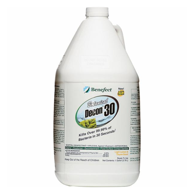 Benefect® Botanical Decon 30 Disinfectant, 1 Gallon