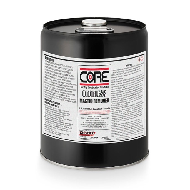 Core No Oder Mastic Remover, 5 Gallon Pail